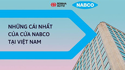 Những cái nhất của cửa tự động Nabco tại Việt Nam