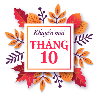 Khuyến mãi tháng 10-2018