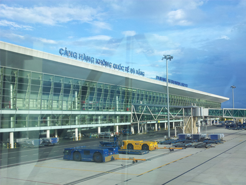 NABCO automatic doors from Japan at Danang International Airport