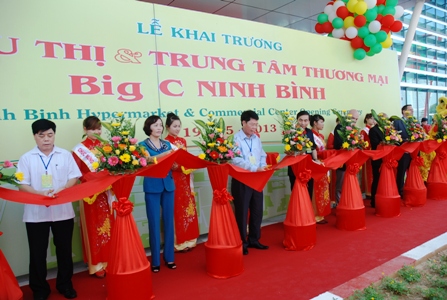 Cửa tự động NABCO tại BIG C Ninh Bình