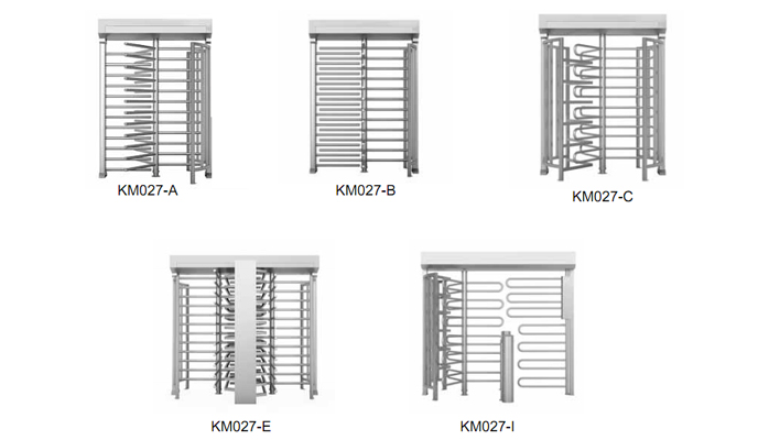 Cửa kiểm soát an ninh Full Height Turnstile của KBB