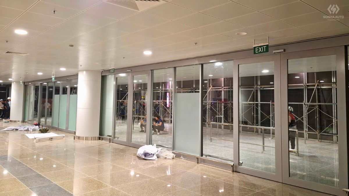 Sonha Auto triển khai cửa tự động NABCO cho sân bay