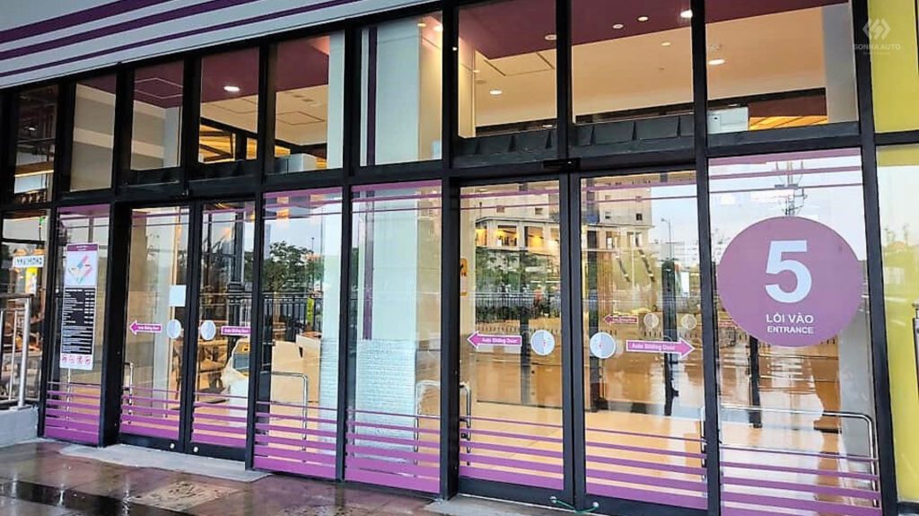 Cửa tự động NABCO - Giải pháp cho lưu lượng lớn