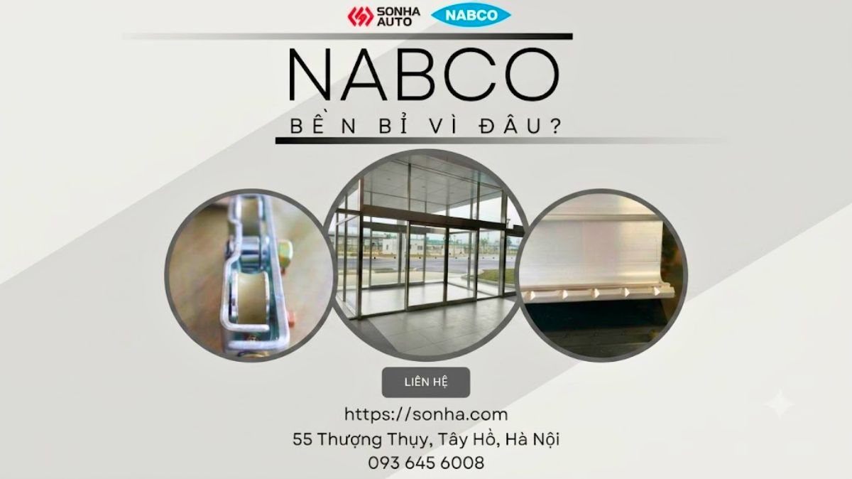 Độ bền cửa tự động NABCO: Điều gì tạo nên sự khác biệt của công nghệ Nhật Bản?