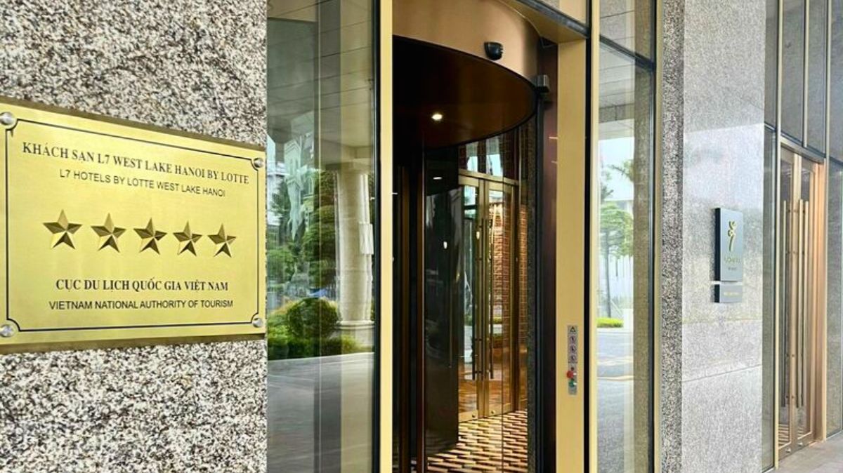 Giải pháp lối vào cho khách sạn 5 sao L7 West Lake Hanoi