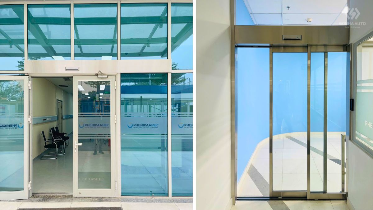 Cửa telescopic NABCO – Giải pháp cửa trượt tối ưu cho không gian hạn chế và lưu lượng lớn