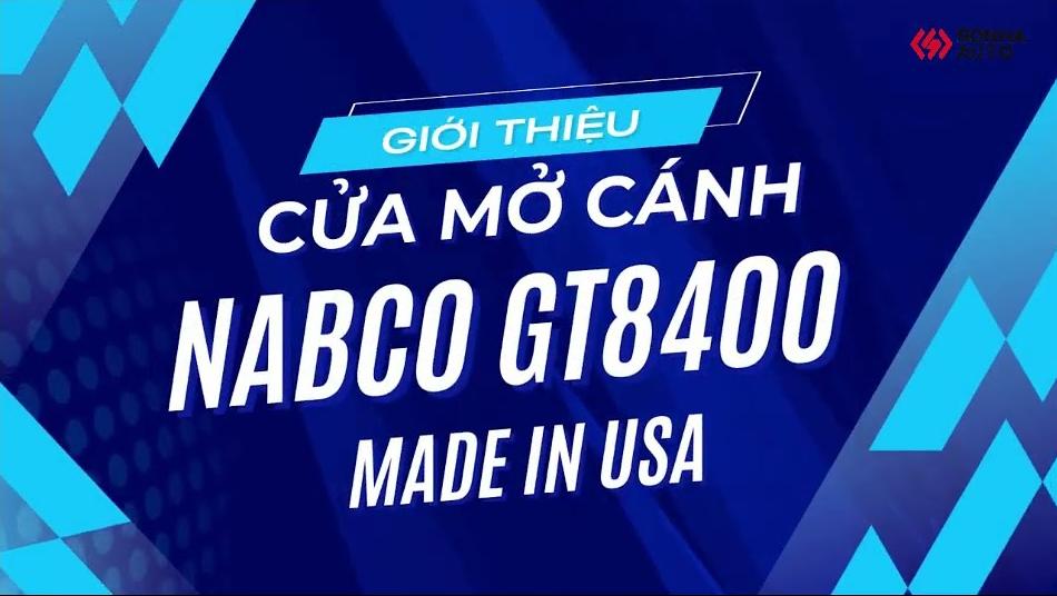 Giới thiệu cửa mở cánh NABCO GT8400