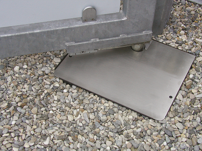 Nguyên lý hoạt động của cổng tự động âm sàn