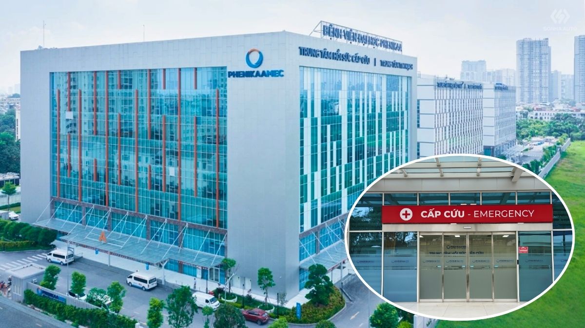 NABCO V85 automatic sliding door and V150eos telescopic sliding door systems at Phenikaa University Hospital Hệ thống cửa trượt tự động NABCO V85 và cửa trượt xếp lớp telescopic V150eos vận hành êm ái, an toàn tại sảnh chính và lối đi bệnh viện.