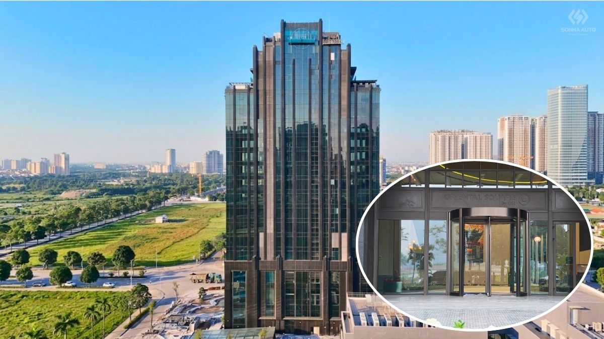 The NABCO RL-X 4-wing automatic revolving door solution for Oriental Square by OSI Giải pháp cửa xoay tự động NABCO RL-X 4 Wings cho Oriental Square by OSI