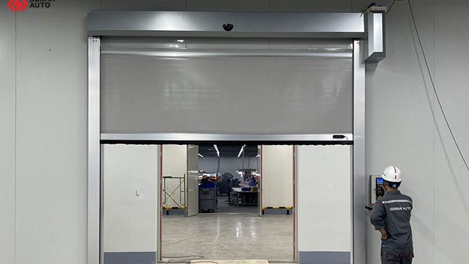 Installation of Lefast High Speed Sheet Shutter at Young Diecasting Vina Factory in Thai Nguyen