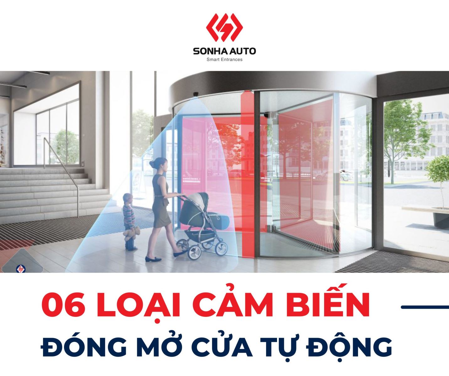 6 Loại cảm biến đóng mở cửa tự động