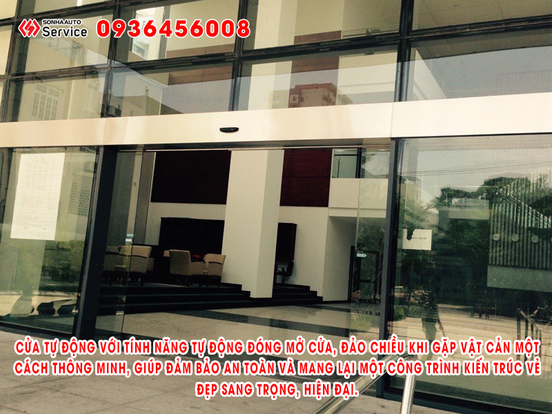 Báo giá cửa kính tự động mẫu mới cao cấp