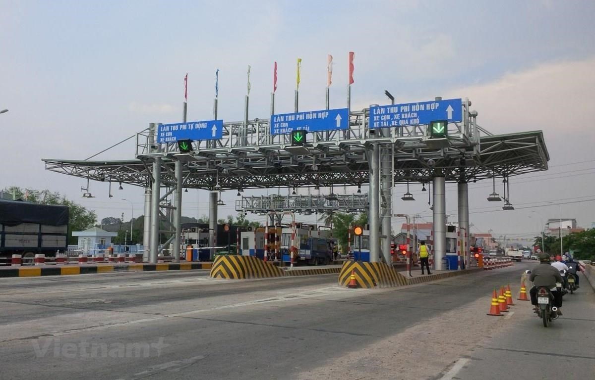 Barie tự động trạm thu phí