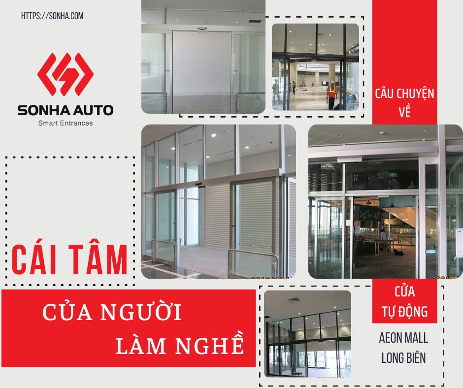 Câu chuyện Cửa tự động NABCO tại công trình AEON MALL