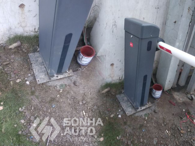 Lắp đặt barie tự động BFT tại công ty Gas Venus Bắc Ninh