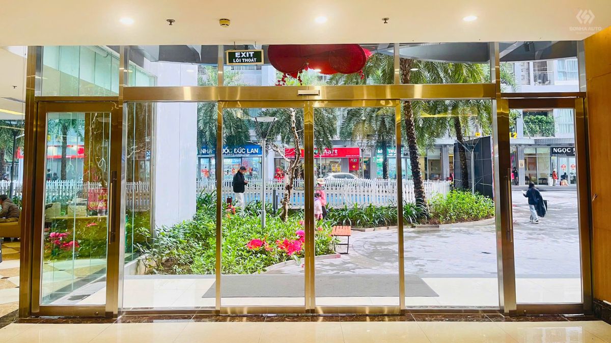 Giải pháp cửa tự động cho chung cư Park 9 Times City