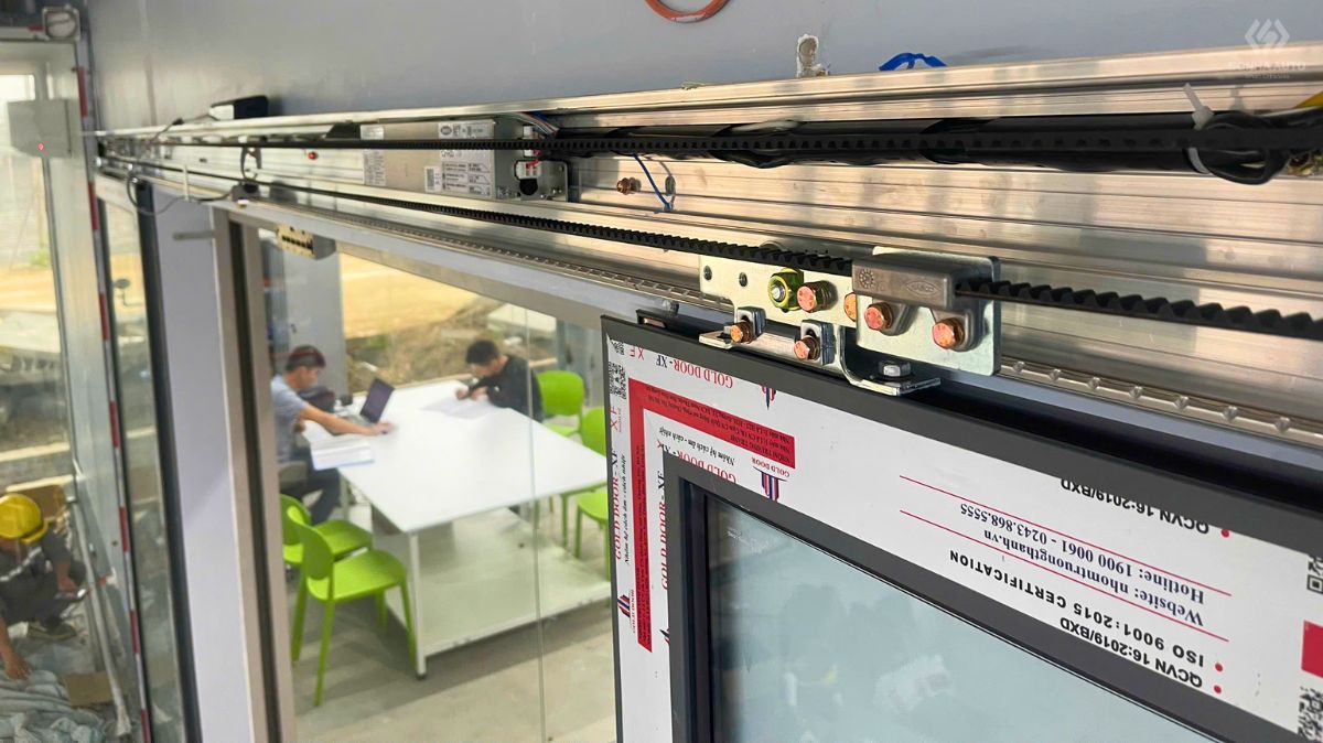 Cấu trúc công nghệ cửa tự động tiết kiệm điện