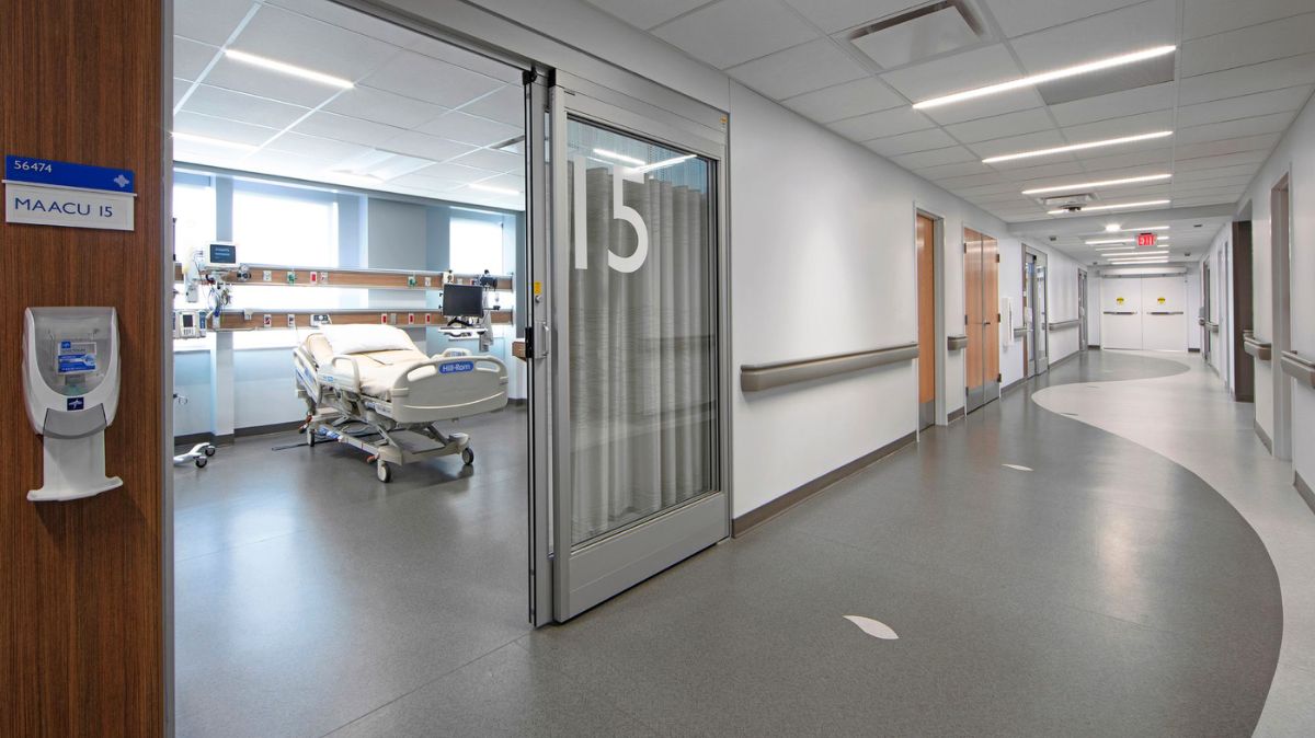 Vật liệu cửa ICU đảm bảo vệ sinh và độ bền
