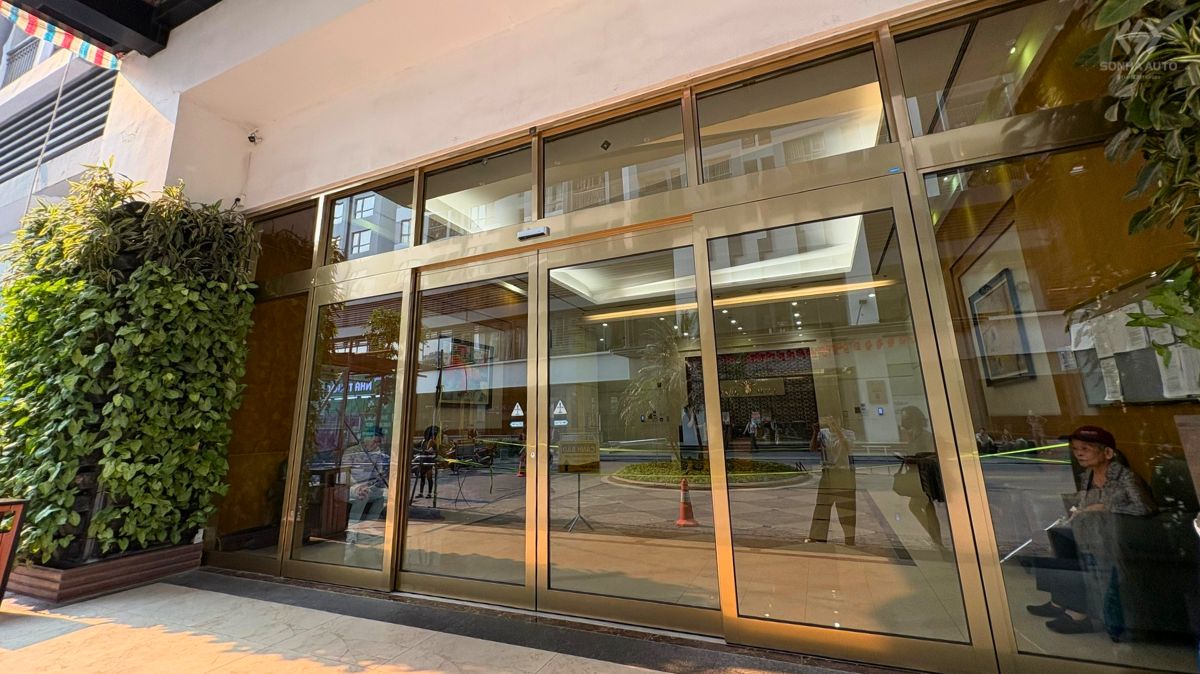 TRIỂN KHAI GIẢI PHÁP CỬA TỰ ĐỘNG CHO CHUNG CƯ PARK 1 VINHOMES TIMES CITY VỚI HỆ NABCO GT-1175