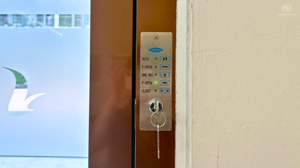 Các chế độ cửa tự động và hướng dẫn vận hành theo tiêu chuẩn thực tế