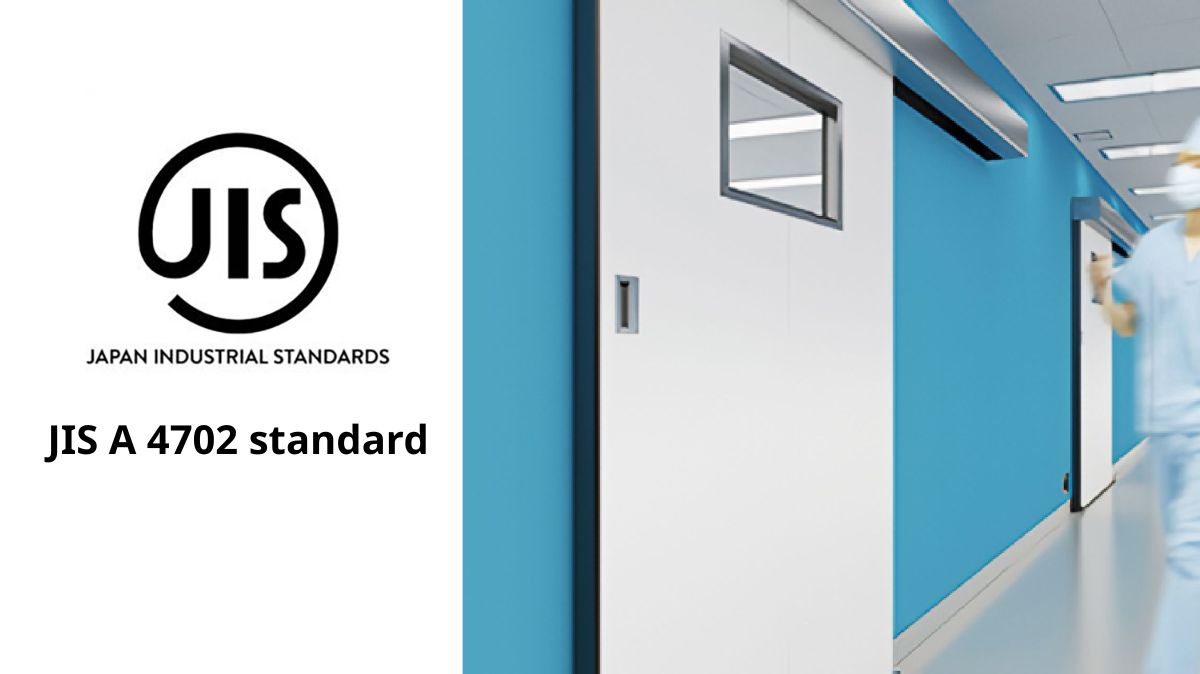 JIS A 4702 is a Japanese standard used to evaluate the performance of automatic door systems