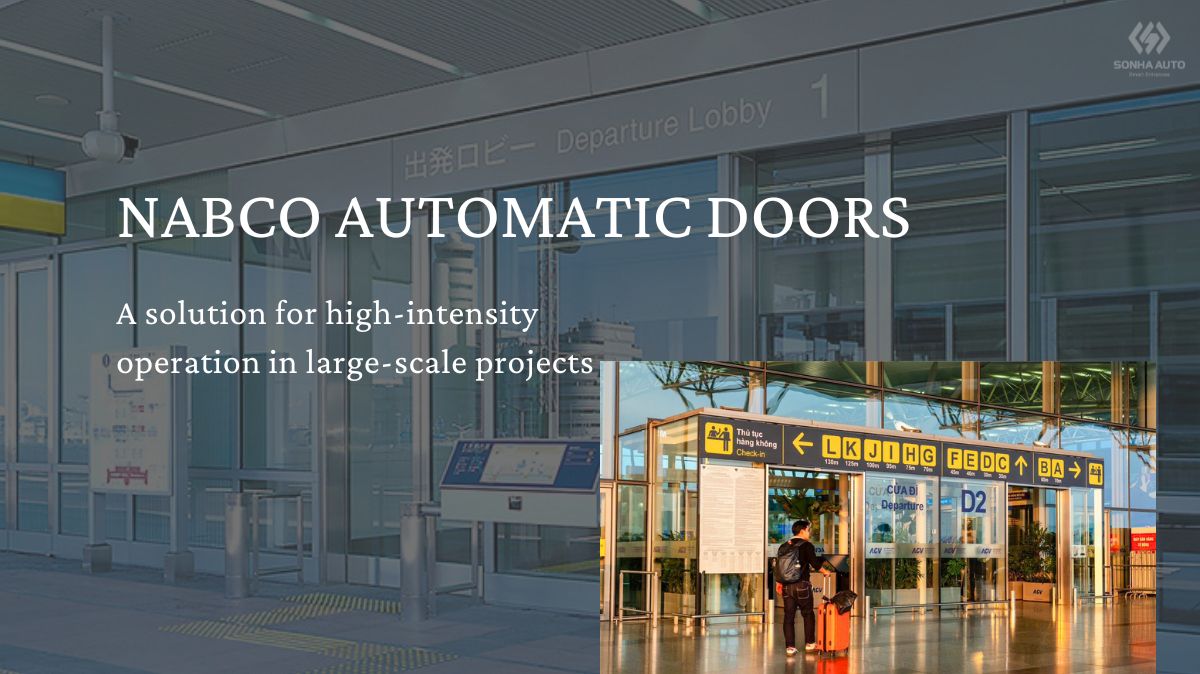 What makes NABCO automatic doors for large-scale projects special that leads investors to prioritize them?