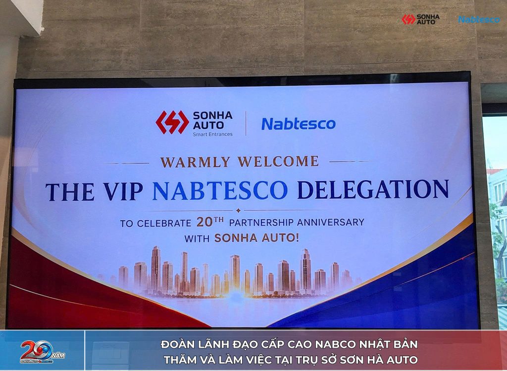Celebrating 20 years of Sonha–NABCO partnership Chào mừng kỷ niệm 20 năm hợp tác Sơn Hà – NABCO