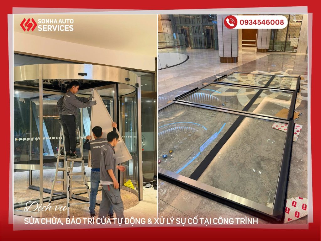 Quy trình kiểm tra và bảo dưỡng cửa xoay Boon Edam giúp duy trì hiệu suất vận hành