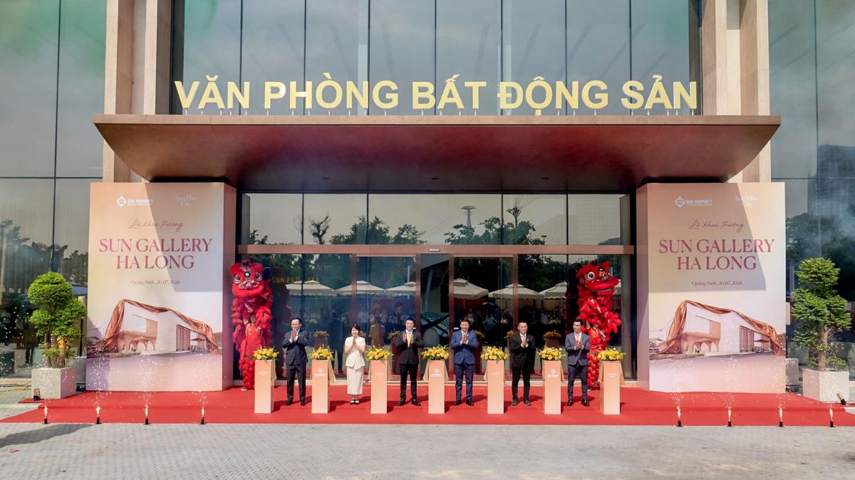 Sơn Hà Auto hoàn thành lắp đặt cửa trượt tự động NABCO tại Sun Gallery Hạ Long