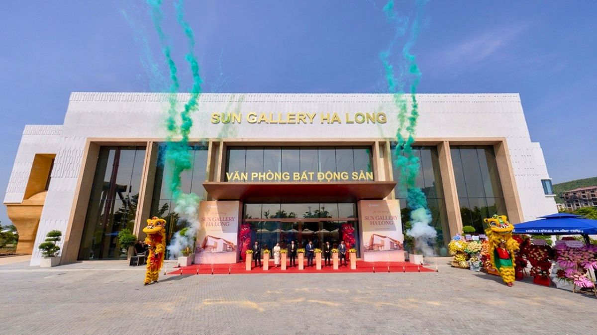 Dự án lắp đặt cửa tự động NABCO tại Sun Gallery Hạ Long