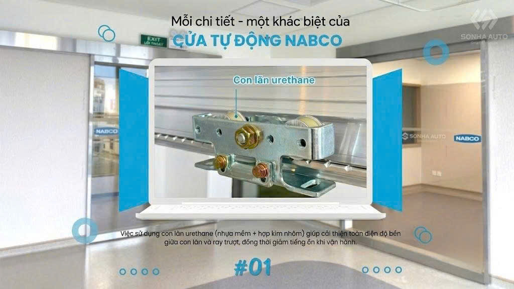 Vì sao cửa tự động cao cấp vận hành êm ái? Khác biệt nằm ở những chi tiết rất nhỏ