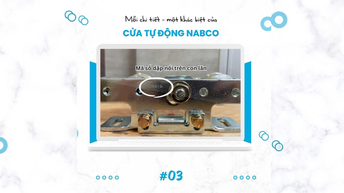 Mã số con lăn NABCO – “Dấu vân tay” trên từng linh kiện