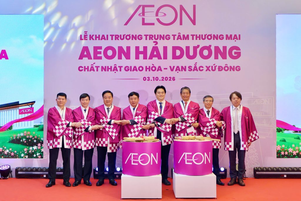Khai trương AEON Mall Hải Dương Khai trương AEON Mall Hải Dương