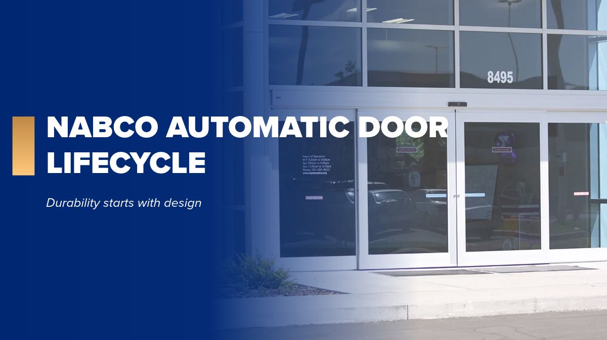 The automatic door lifecycle of Japanese NABCO systems: Value from design to long-term operation